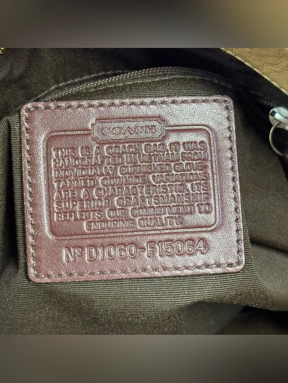 Coach bag